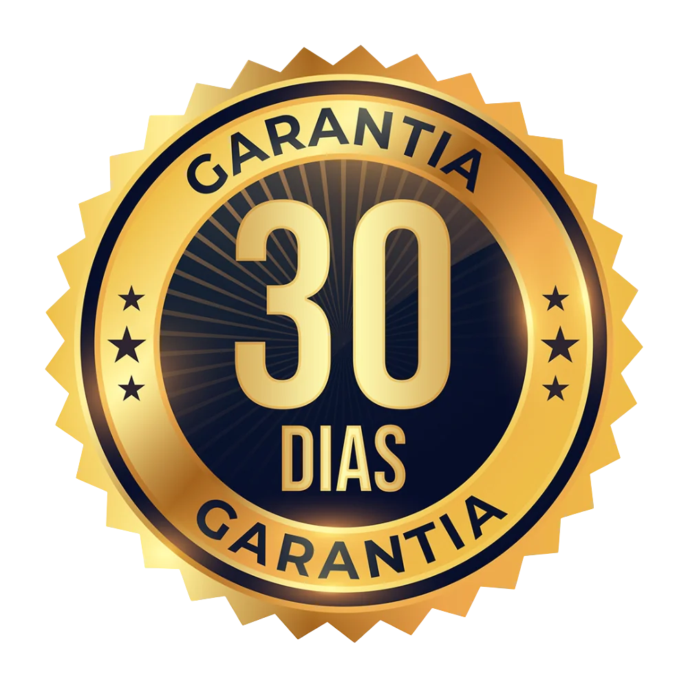 Selo de garantia de 30 dias
